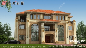 三层复式别墅户型图，农村经典户型，全家老小都喜欢
