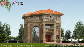 乡村三层欧式别墅设计图，外观时尚又大气