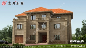 三层复式别墅户型图，农村经典户型