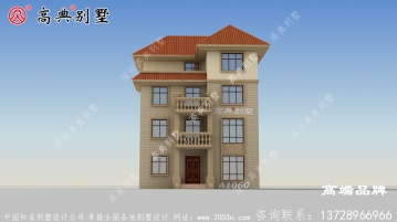 乡村自建四层欧式设计图及效果图，外观典雅，室内布局经典