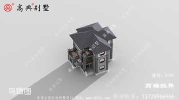 二层半建房图纸设计图，简单又好看