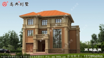 农村二层半别墅设计图