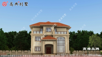 三层复式别墅户型图，农村经典户型，全家老小都喜欢