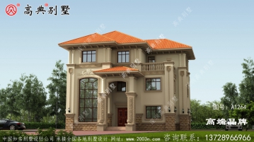 农村自建复式别墅设计效果图