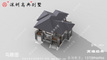 非常适合农村建造的一栋别墅，路人经过都抢着拍照发朋友圈