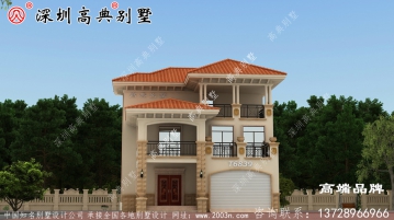 农村自建房设计图纸，一看就是好别墅，又符合农村建房习惯，又大气