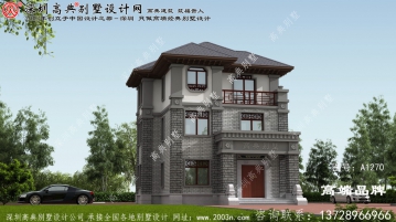 30万建中式徽派三层小别墅，春赏花夏乘凉，秋赏月冬扫雪