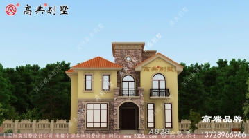 农村两层半楼房设计图