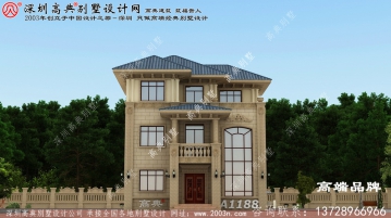 乡村 简约 大气 的二层别墅 ，最实用 的是经济实用