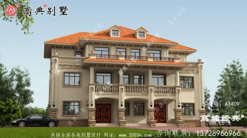 三层复式别墅户型图