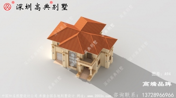 二层别墅设计图，在农村最讨喜的户型，造价绝对让您惊讶
