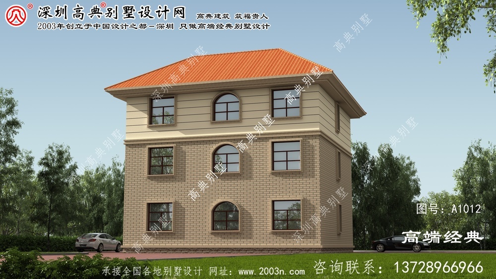 南康市别墅设计图纸