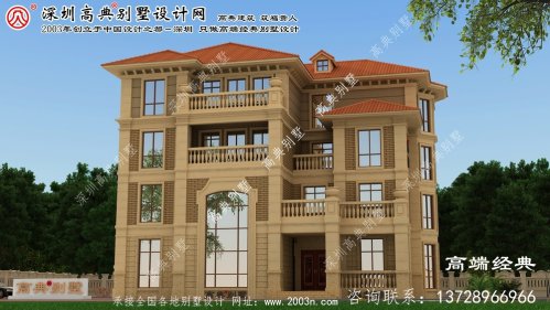 明山区四层框架别墅设