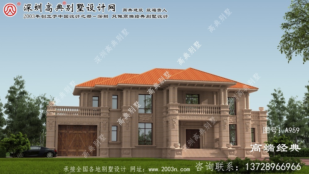 青山区267平别墅设计图纸