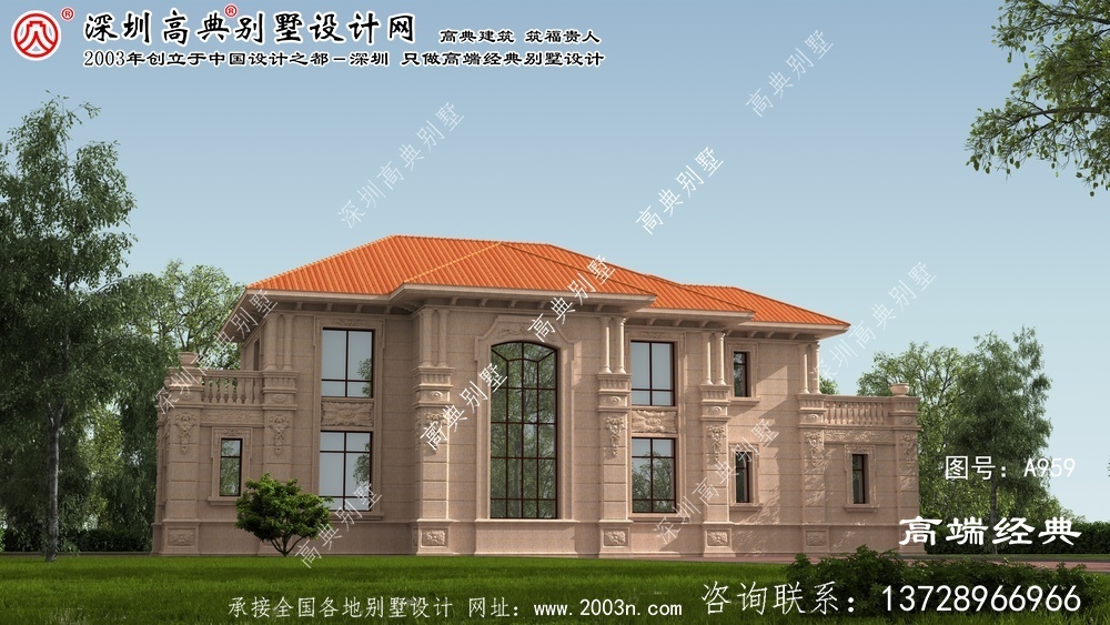 青山区267平别墅设计图纸