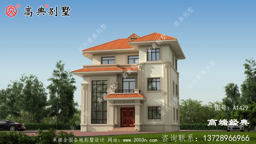 堆龙德庆县乡村别墅建设图