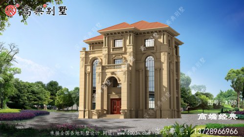 6层法式别墅设计图
