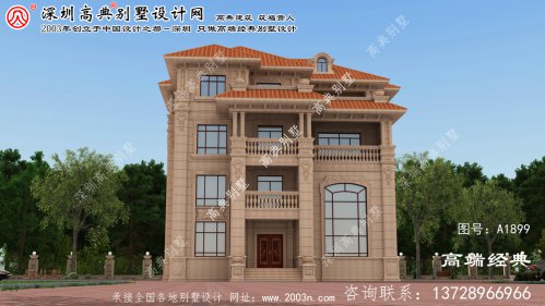 鄄城县欧式三层别墅设