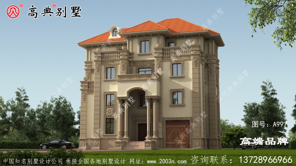 农村四层别墅设计如何建的采光好?