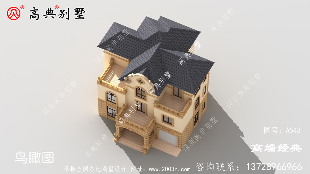 蛟河市高档三层豪华别墅图片，在家乡成就一道靓丽的风景线