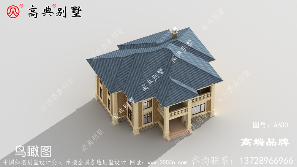 欧式自建房设计图别出心裁又不失庄重