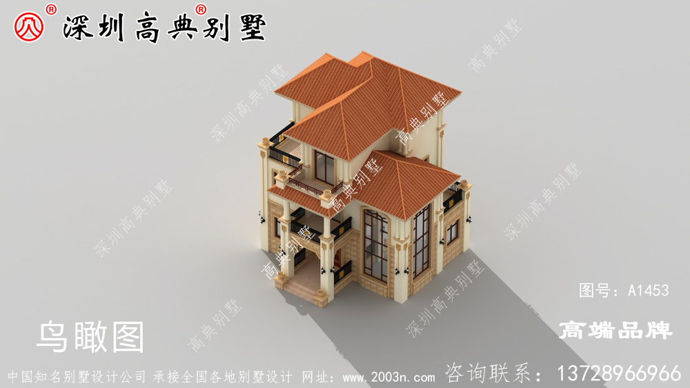 农村很受欢迎的别墅设计图,爱美之心人皆有之,这款房子美观又实用