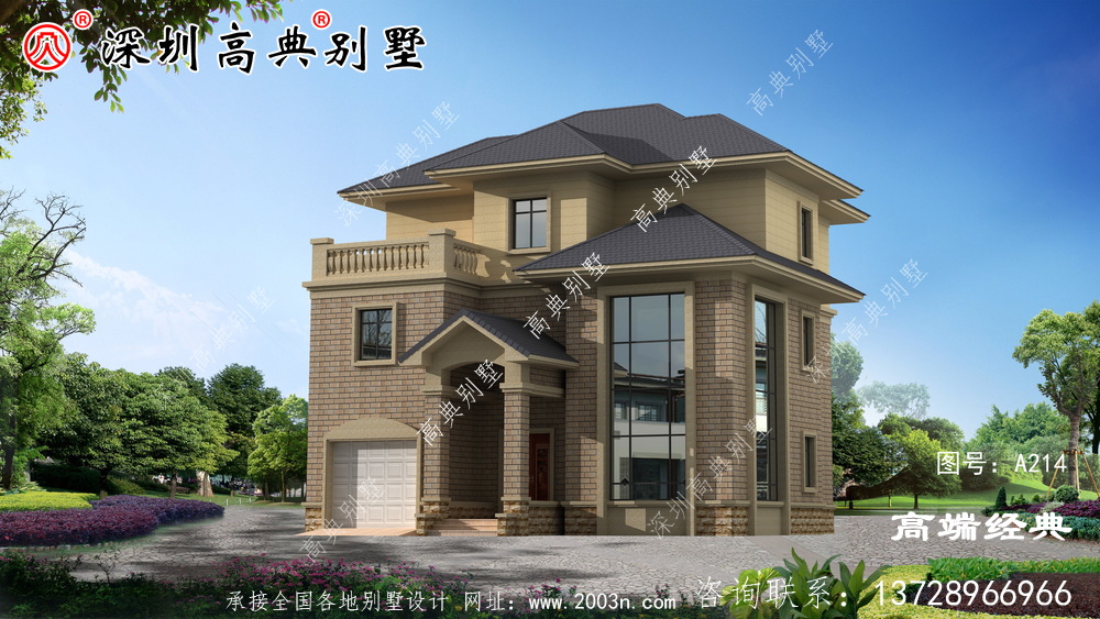 美的无以言表的农村别墅设计,太适合农村建房了