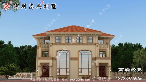 农村房屋布局设计图，不仅美观，而且建起来气场全开