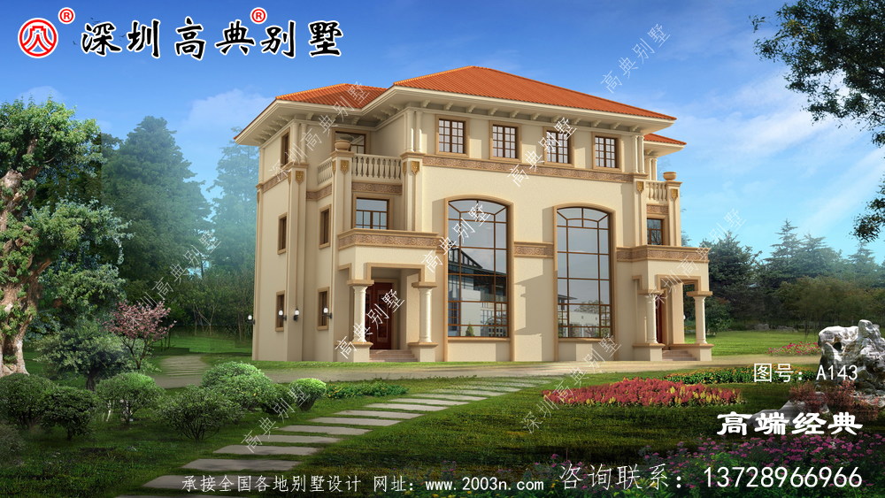 农村房屋布局设计图,不仅美观,而且建起来气场全开