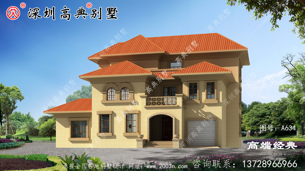 在农村有一个宅基地真的很好,可以建一栋漂亮大气的别墅