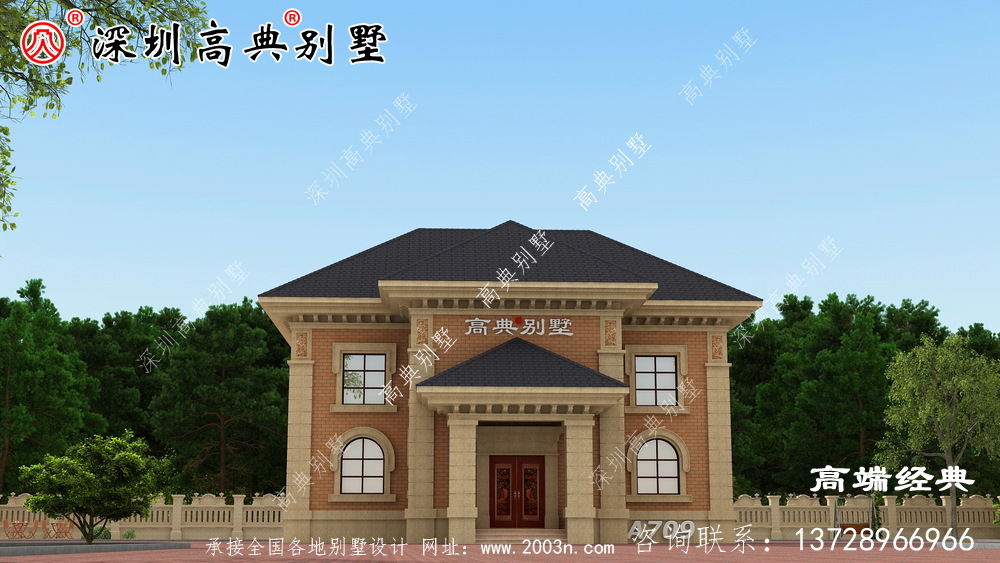 在农村盖别墅不需要偿还住房贷款,轻轻松松过日子