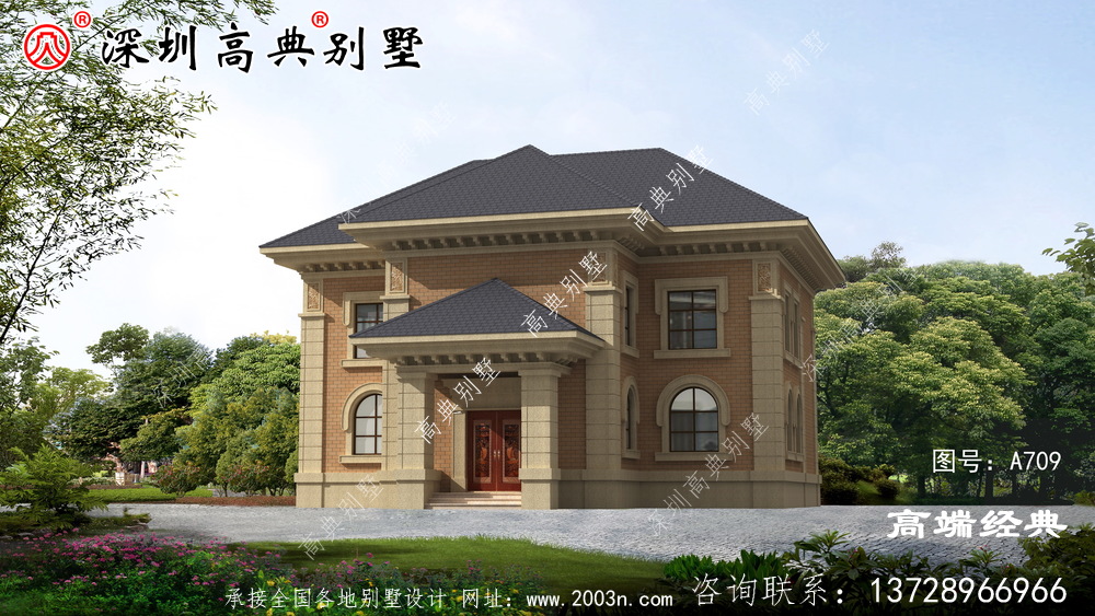 在农村盖别墅不需要偿还住房贷款,轻轻松松过日子