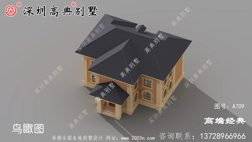 在农村盖别墅不需要偿还住房贷款,轻轻松松过日子