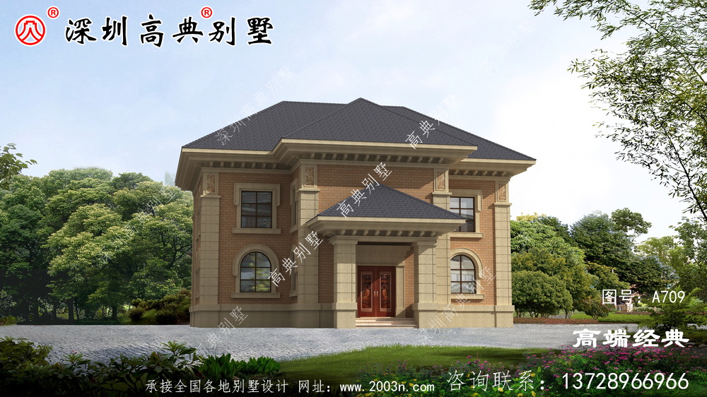在农村盖别墅不需要偿还住房贷款,轻轻松松过日子
