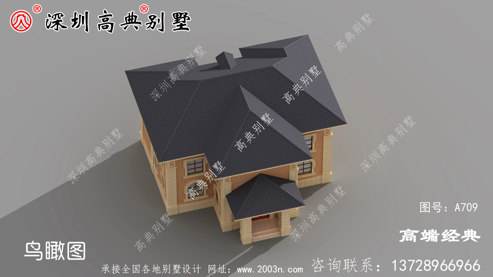 在农村盖别墅不需要偿还住房贷款,轻轻松松过日子