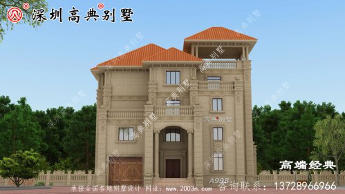如沐春风般的四层别墅