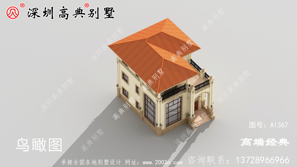 乡村三层自建房效果图,经济实用,保证眼前一亮。