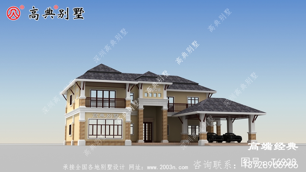 白色凸显住宅的建筑细节,沉稳而不失靓丽