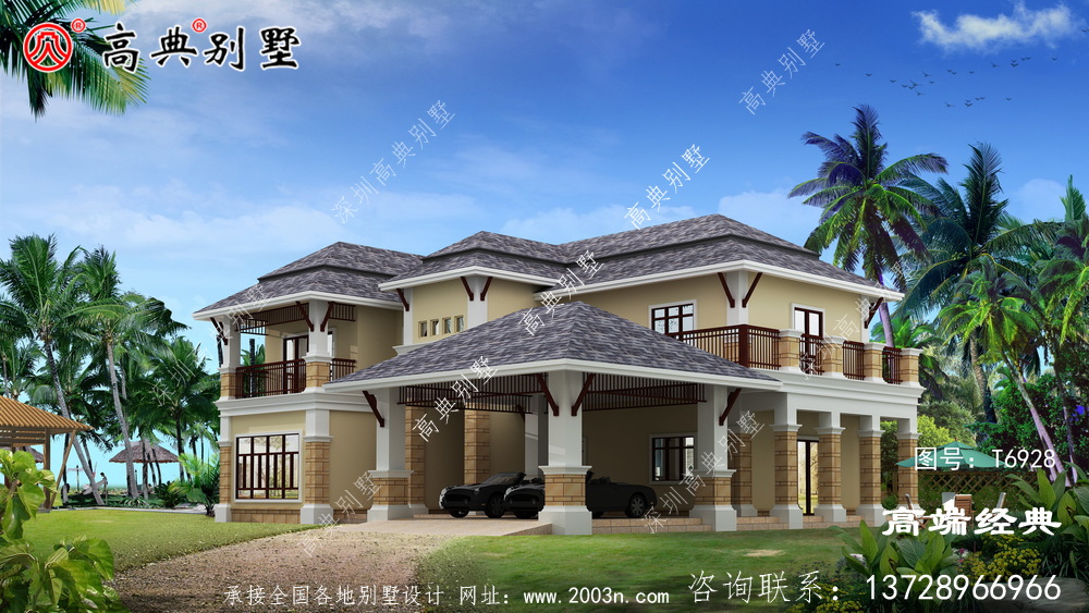 白色凸显住宅的建筑细节,沉稳而不失靓丽