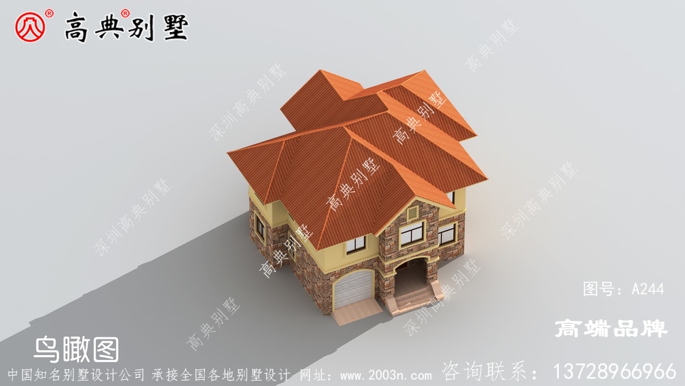 大多数人都会选择在老家盖一栋这样的别墅,果然不错